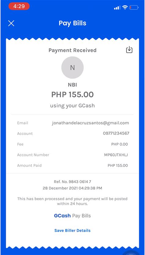 nbi gcash payment|online bayad center.